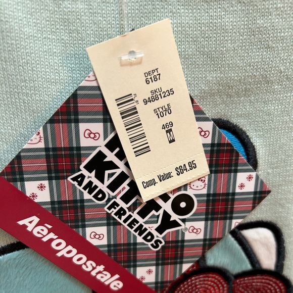 Aeropostale Mint Green Hello Kitty Sweatshirt - Picture 4 of 5